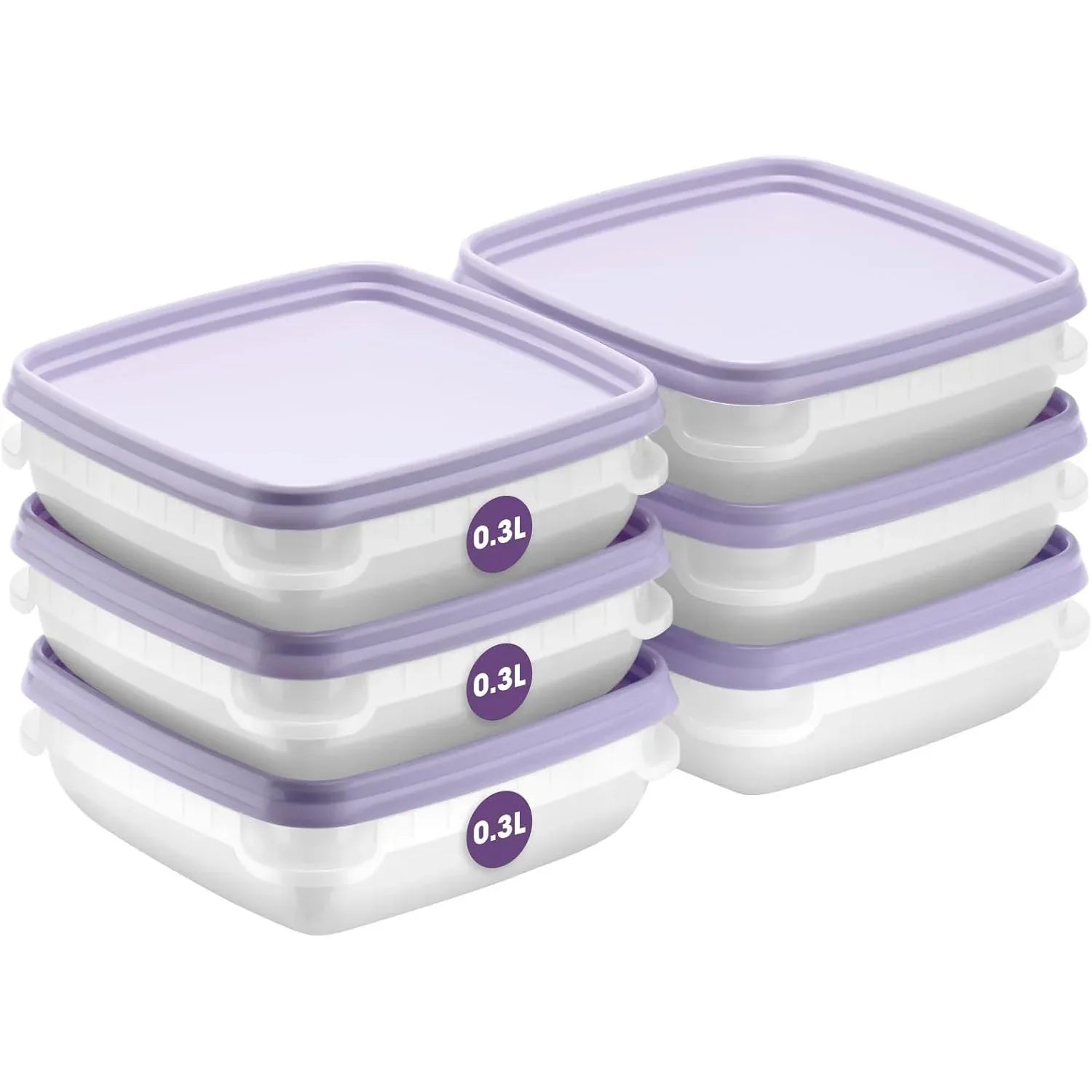 Smartstore 6‑Pack 0.3L BPA‑Free Food Containers – Fridge Safe - Gomix Brands Outlet
